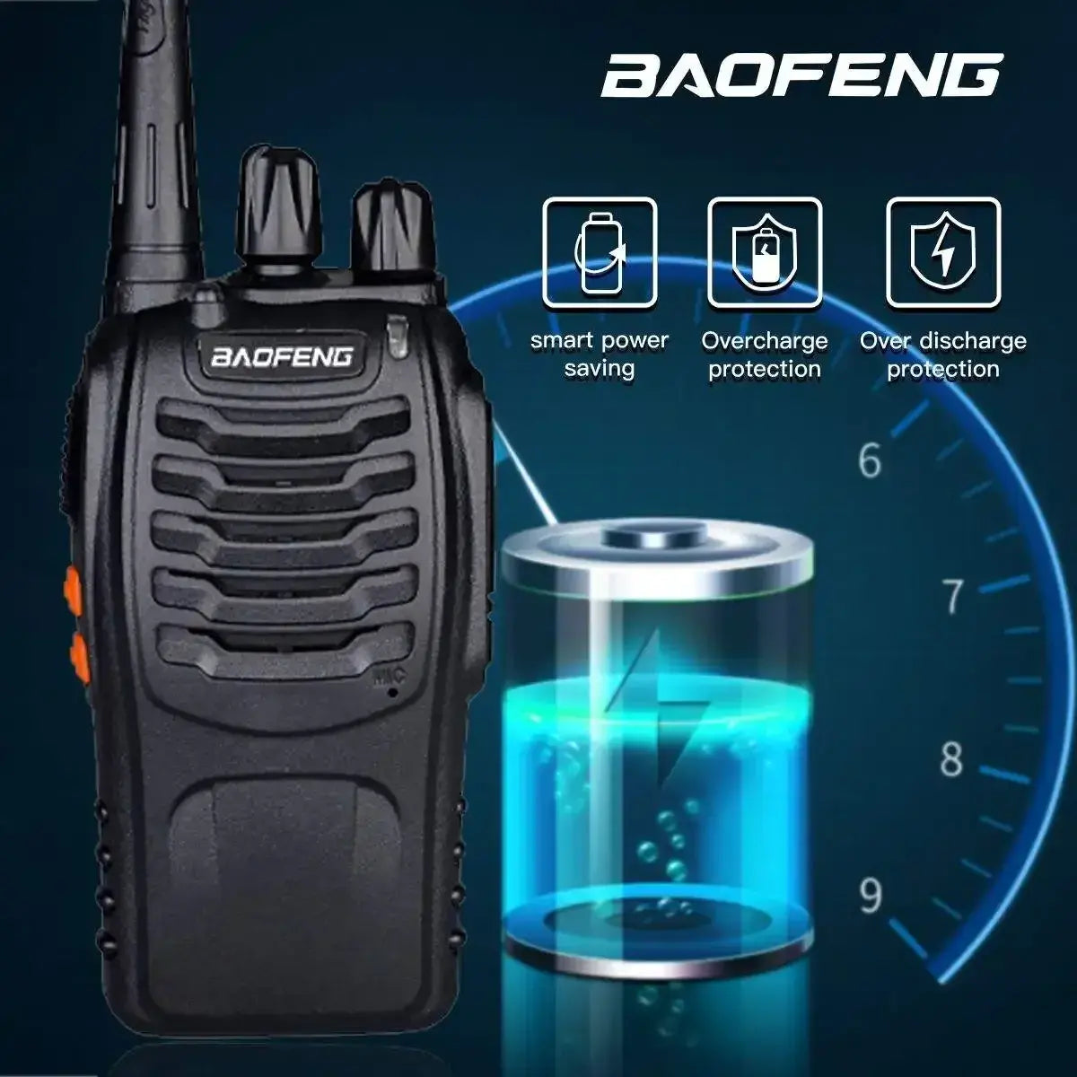 Baofeng BF-888S Two-Way Radio (Set of 2) – Long Range Walkie Talkies